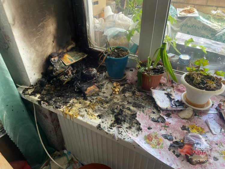 В Мамадыше пожилая женщина спаслась благодаря пожарному извещателю