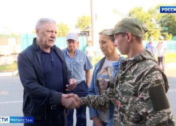 Добровольцы из Буинска отправились в зону СВО