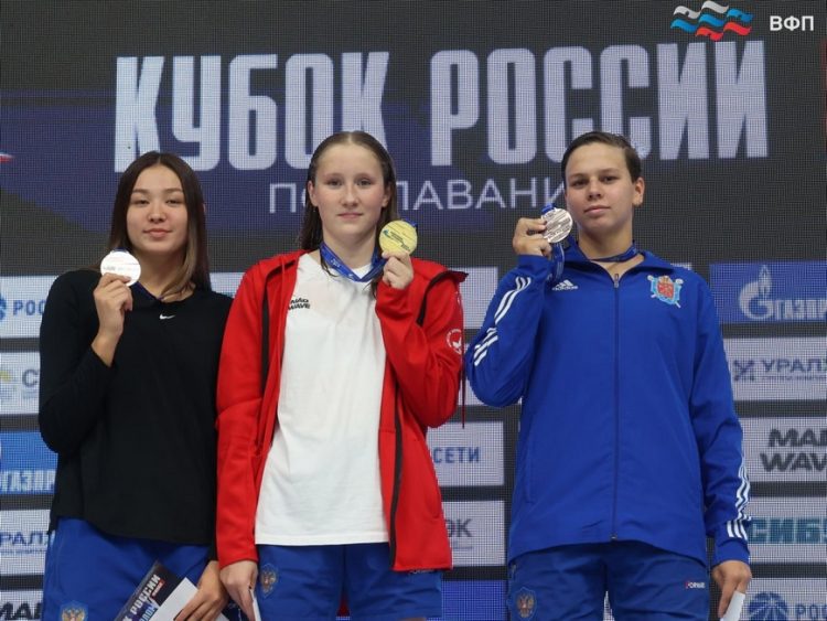 Спортсменка из Казани выиграла серебро на Кубке России по плаванию
