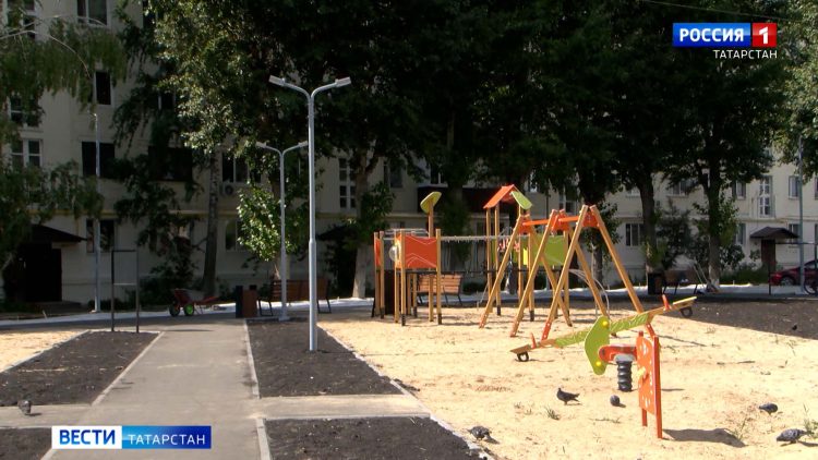 Татарстанцам рассказали о ходе реализации программы «Наш двор»