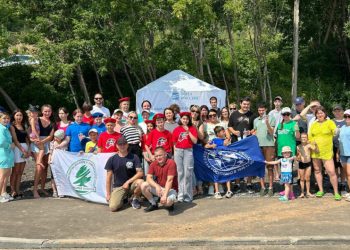 Менделеевцы провели масштабную уборку на берегу Камы