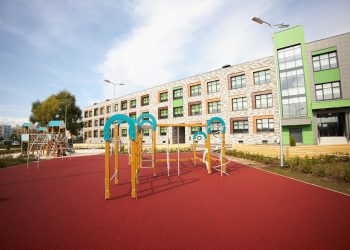 В Казани завершаются работы по строительству лицея №95 «Икән»