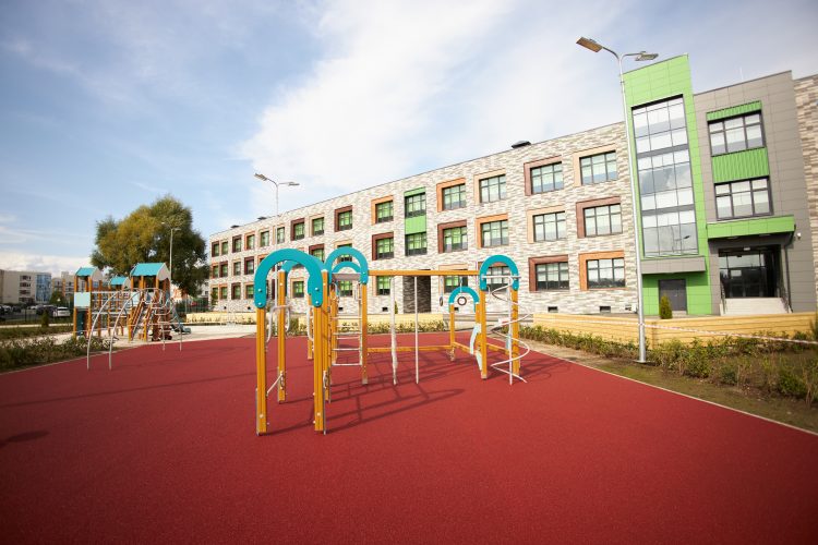 В Казани завершаются работы по строительству лицея №95 «Икән»