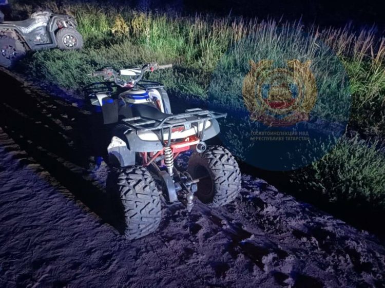 В Лаишевском районе в ДТП с участием квадроцикла погибла девочка