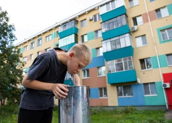 В Альметьевске в рамках нацпроекта установили питьевые фонтанчики на бульваре Р.Фахретдина