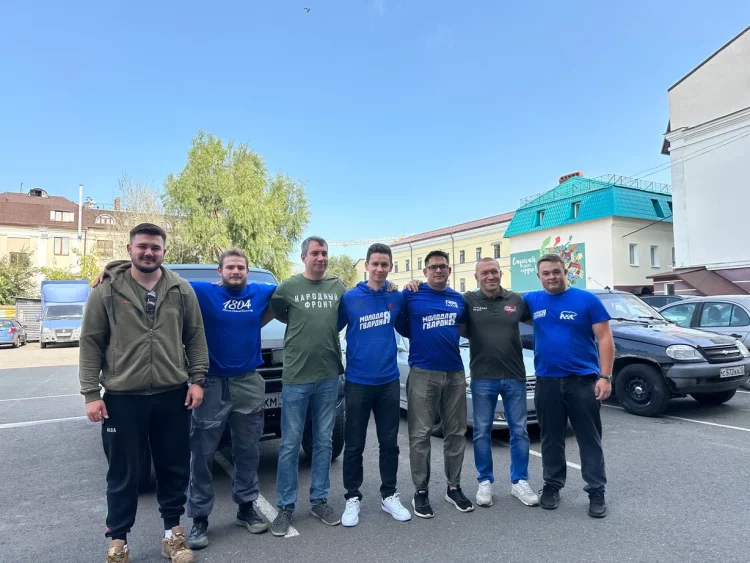 Молодогвардейцы РТ и члены народного фронта отправились в ДНР с гумпомощью
