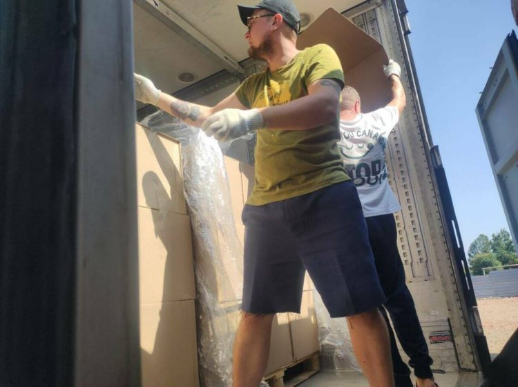 Из Татарстана в Курскую область доставили вторую партию гумпомощи