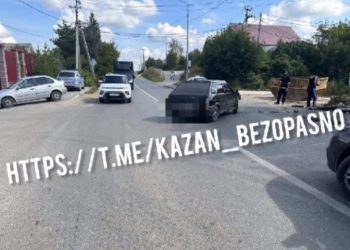 В Салмачах произошла авария с участием подростка на питбайке