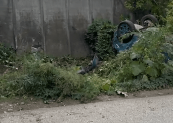 В Зеленодольском районе перевернулась легковушка