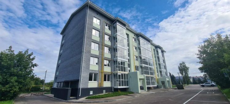 В Высокой Горе построили новый соципотечный дом в рамках нацпроекта