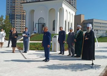 Минниханов принял участие в открытии Духовного комплекса «Тихий сад»