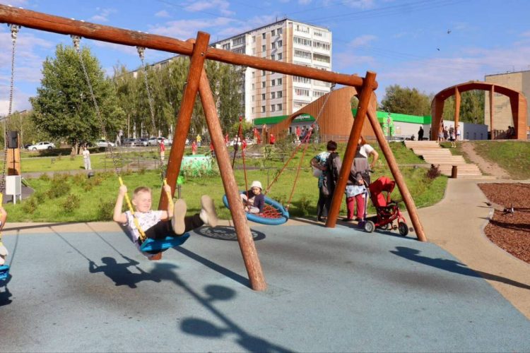 В Зеленодольске открылся парк Алтынова