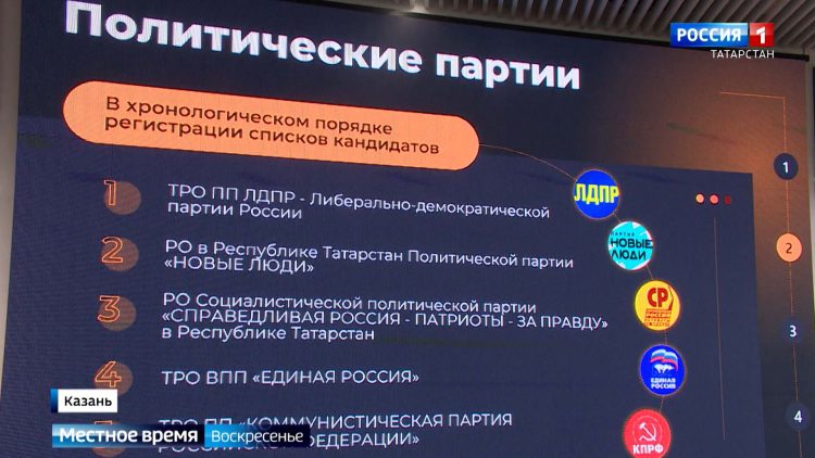 В Татарстане прошла жеребьевка бесплатного эфирного времени для кандидатов в депутаты Госсовета РТ