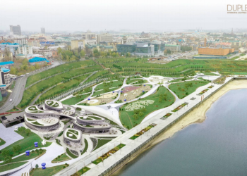 В Казани на набережной Казанки построят ресторанный комплекс в виде бабочки