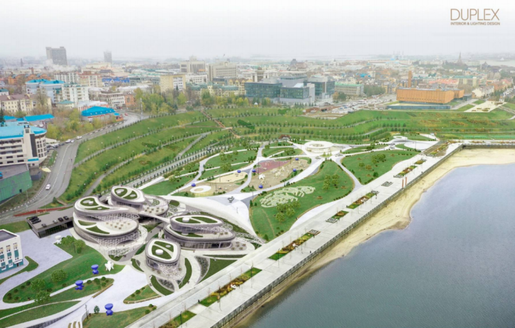 В Казани на набережной Казанки построят ресторанный комплекс в виде бабочки