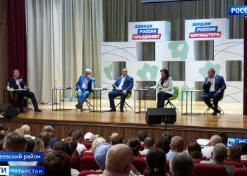 Автобусный марафон «Единая Россия» объединяет прибыл в Алькеевский район