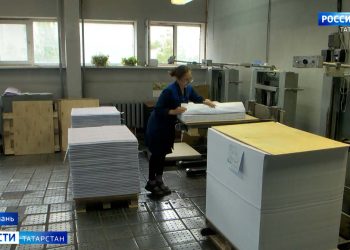 В Татарстане завершают печать почти 3 млн бюллетеней для голосования на выборах в Госсовет республики