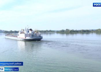 В Свияжском логистическом комплексе открыли грузовой порт