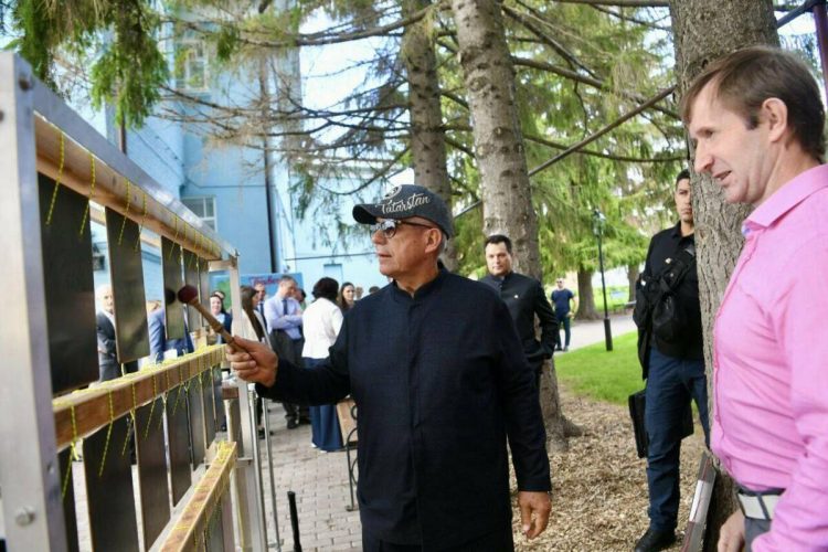 Минниханов проверил благоустройство Елабуги