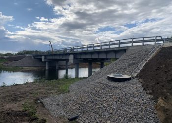 В селе Танкеевка завершен капремонт моста через реку Ясачка в рамках нацпроекта