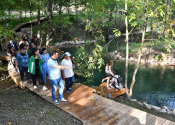 Минниханов осмотрел территорию Голубых озер