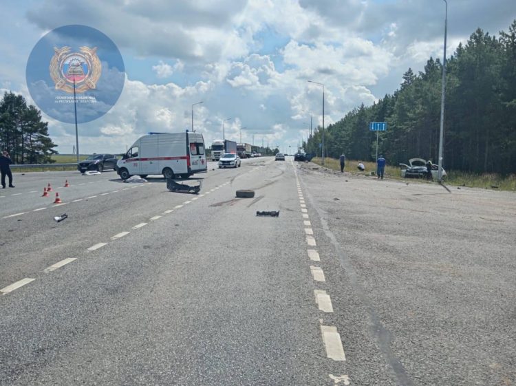 На трассе Казань – Ульяновск произошло смертельное ДТП