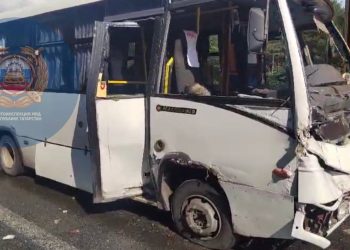 В Верхнеуслонском районе в ДТП с грузовиками и автобусом пострадали три человека