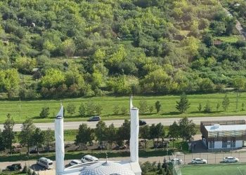 Минниханов посетил Бугульму и новую мечеть «Гаухар»