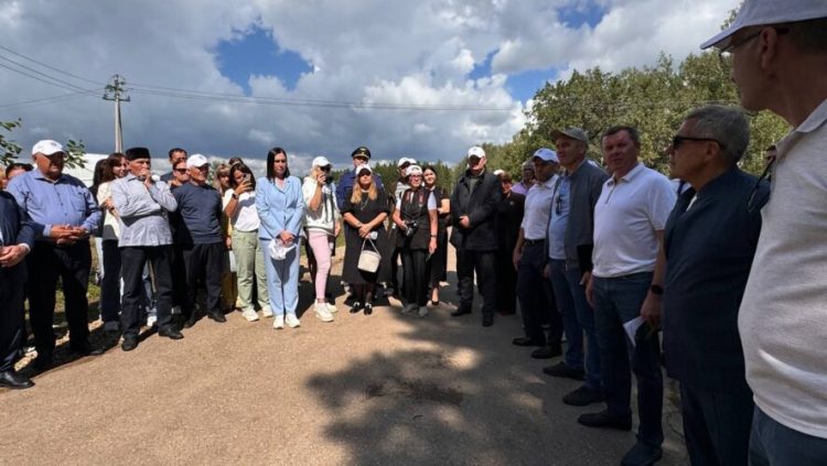 Минниханов посетил Ютазинский район РТ с рабочей поездкой