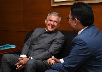 Минниханов встретился с Королем Малайзии