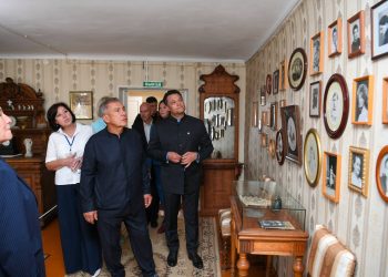 Минниханов осмотрел открывшийся после реставрации мемориальный Дом-музей И.И.Шишкина