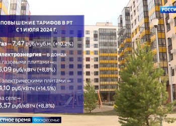 В Татарстане цены на ЖКУ выросли почти на 11%
