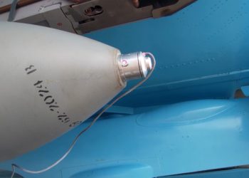 Су-34 ударил по технике и боевикам ВСУ в Курской области