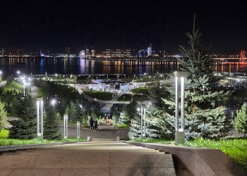 В Казани к саммиту БРИКС подготовили новые сценарии работы архитектурной подсветки