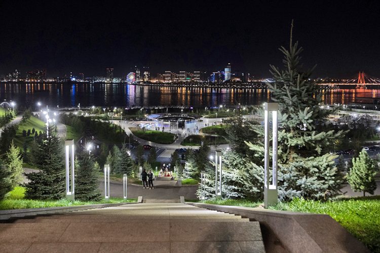 В Казани к саммиту БРИКС подготовили новые сценарии работы архитектурной подсветки