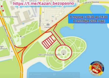 В столице РТ ограничили движение около Центра семьи «Казан»