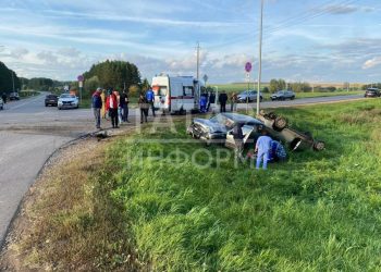 В Муслюмовском районе в результате ДТП госпитализировали двоих пострадавших