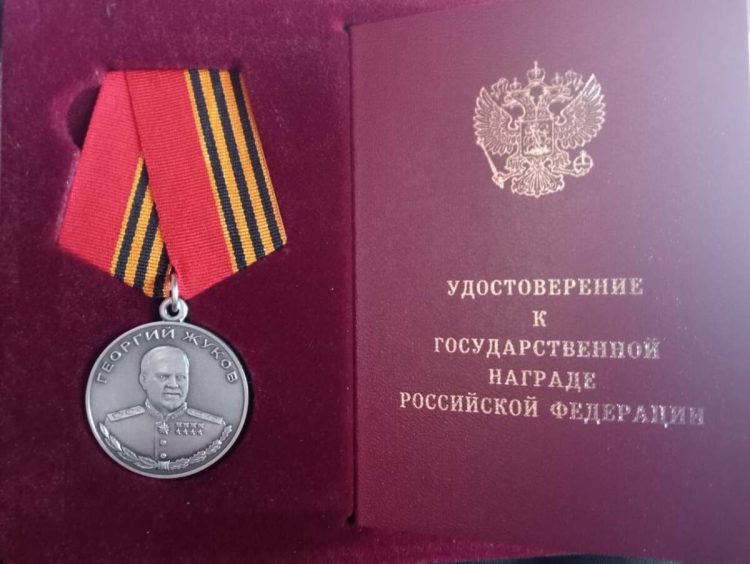 Бойца СВО из Новошешминского района наградили медалью Жукова
