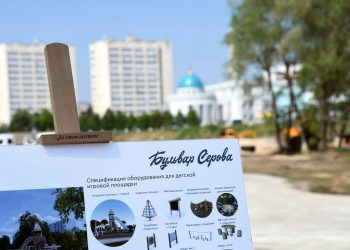 В Казани планируют завершить благоустройство бульвара на ул.Серова в 2025 году