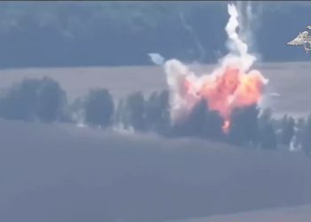 Российская армия уничтожила танк ВСУ в курском приграничье