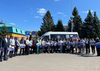 В Татарстане мобильные агитбригады «Единой России» посетили почти 40 тыс. человек