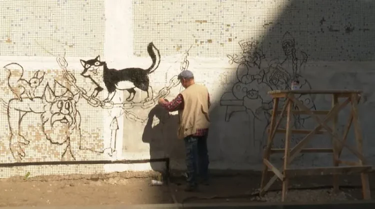 Художник из Нижнекамска украсит ЦТП сказочными персонажами Пушкина