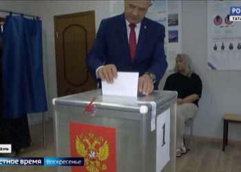 Александр Бородин проголосовал на выборах в Госсовет РТ