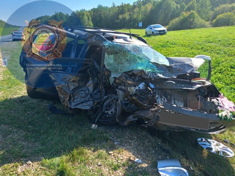 В Высокогорском районе из-за усталости водителя произошла смертельная авария