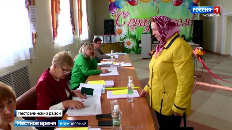 Татарстанцам рассказали, как проходит голосование в Пестречинском районе