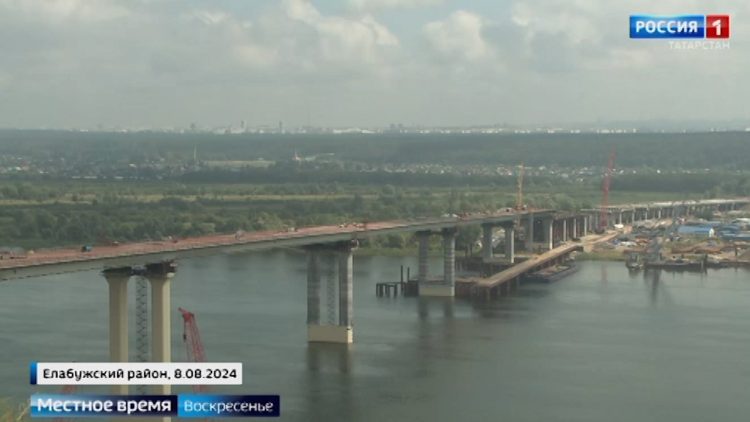 В Татарстане осенью планируется открытие нового моста через Каму