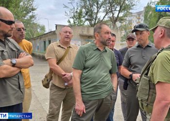 Песошин посетил Луганскую народную республику