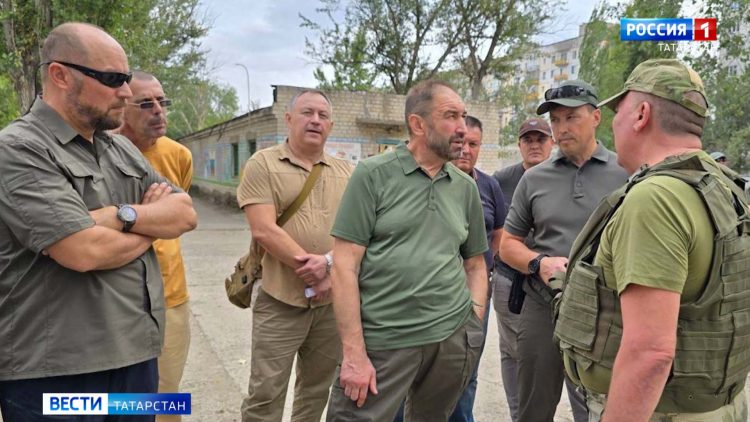 Песошин посетил Луганскую народную республику