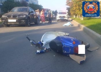 В Челнах произошло смертельное ДТП с участием мопедиста