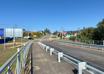 В Лениногорске завершена реконструкция моста в рамках нацпроекта